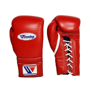 Customizable Winning Boxing Set for Martial Arts & Fitness Training Includes Laced Wrist Feature Made of High Quality Leather - Product Image 2