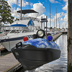 Bateau sans pilote Endurance 60-85min pour la pose de câbles optiques sous-marins IP68 28mph avec 123km pour le surf en plein air - Product Image 1