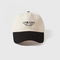 Gorras de Béisbol Personalizadas con Logotipo Bordado a Mano, Impermeables, Estilo Vintage, Deportivas, con Letras, 6 Paneles, 100% Algodón Satinado Negro, Unisex, al por Mayor