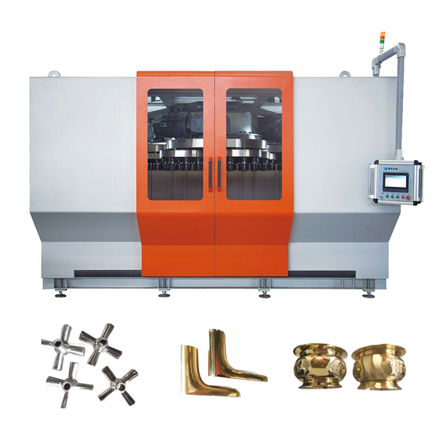 Drag Finishing Automatic Rotary Carousel Polishing Machine for Finishing Watch case Jewelry High Value and Sensitive Parts