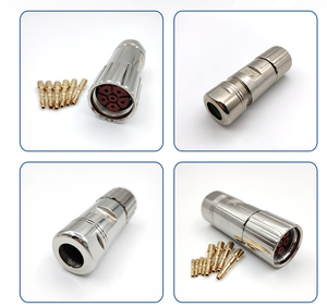 Conector Intercontec M23, Conector Impermeable S120, Cable de Alimentación para Servomotor, Conector de 6/8 Núcleos, Terminal 0LU00 - Product Image 5