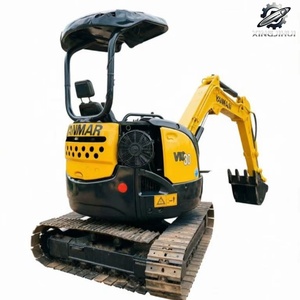 Mini-excavatrice sur chenilles Yanmar30 d'occasion, 3 tonnes, godet de 0,1 m³, marque japonaise d'origine, petite excavatrice de chantier, faible nombre d'heures, bon état - Product Image 1
