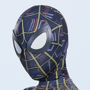 Costumi e Maschere <span class=keywords><strong>di</strong></span> Halloween Disponibili: Maschera <span class=keywords><strong>di</strong></span> Miles Remy, Tuta Intera, <span class=keywords><strong>Cappuccio</strong></span> da Spider-Man - Product Image 5