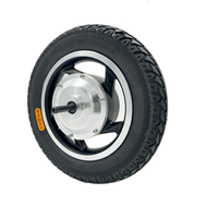 Nouvelle technologie Moteur moyeu à engrenages CC sans balais 12/48V 200W 12 pouces pour fauteuil roulant, scooter de mobilité, chariot - Aimant permanent