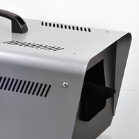 Machine à neige 1500W AC110V/220V, contrôlée à distance et par DMX, en métal, pour événements scéniques, mariages et fêtes