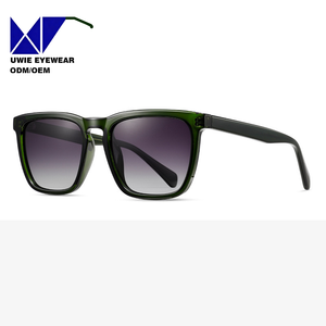 Lunettes <span class=keywords><strong>de</strong></span> soleil <span class=keywords><strong>de</strong></span> luxe à imprimé léopard pour hommes et femmes 2025, montures carrées en TR90, verres polarisés en violet, rouge, marron, bleu, matériau en acétate - Product Image 3