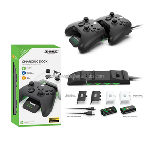 Base de Carga Inalámbrica Doble TYX-2612 de 2000 mAh para Control de <span class=keywords><strong>Xbox</strong></span> One S <span class=keywords><strong>X</strong></span> / XSS con Luz Ambiental - Product Image 1