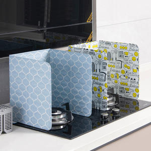 Nouveau pare-éclaboussures de cuisine pour cuisinière à gaz, résistant à la chaleur, haute température, pliable, pare-éclaboussures de cuisine créatif pour la maison - Product Image 1