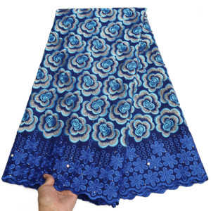 <span class=keywords><strong>NIAI</strong></span> Suisse Voile Dentelle en Suisse Nigérian Africain Dentelle Tissu 2024 Haute Qualité Dentelle Tissu Dentelle Coton pour Femmes LY4182 - Product Image 2