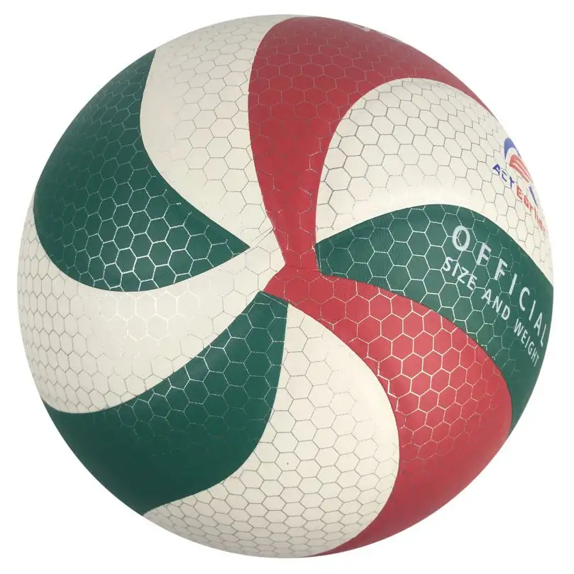 ActEarlier-Juego de playa para interior y exterior, pelota de voleibol de tamaño oficial 5