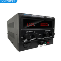 Alimentation électrique de laboratoire CC réglable Longwei LW-6020KD 60V 20A 30V 20A 15V 30A, alimentation CC de laboratoire régulée à commutation 1200W