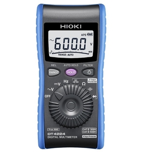 มัลติมิเตอร์ดิจิตอลแบบพกพา HIOKI DT4224 พร้อมฟิลเตอร์ Low Pass Filter สำหรับการแก้ไขปัญหาไฟฟ้าในอุตสาหกรรม - Product Image 5