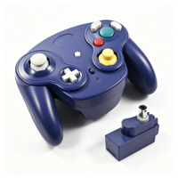 Manette de jeu NGC avec récepteur 2.4G, manette sans fil Gamecube NGC pour Wii Gamecube, joystick, mando, manette