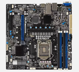 สำหรับเมนบอร์ดเซิร์ฟเวอร์ P12R-E LGA1200 DDR4 ATX มือสอง รองรับแรม 64GB แบบดูอัลแชนแนล รองรับซีพียูสำหรับการประกอบคอมพิวเตอร์ประสิทธิภาพสูง - Product Image 1