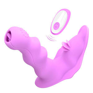 Tongkat Pijat Getar Pemanas <span class=keywords><strong>Penis</strong></span> Nirkabel Dikendalikan Jarak Jauh, Alat Bantu Masturbasi Wanita Erotis, Tahan Air IPX7 10 - Product Image 5