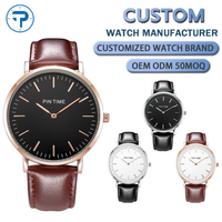 Montre personnalisée OEM à faible MOQ avec votre logo – Créez votre marque de montres – Concevez votre propre montre-bracelet personnalisée avec logo – Montre pour homme