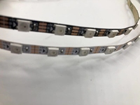 PCB 3MM Ultra étroit Dream Color Smd 5050 2835 5V 12V 5m étanche adressable numérique WS2812b RGB SK6812 bande lumineuse LED