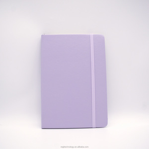 Tùy chỉnh Macaron Màu sắc A5 kinh doanh máy tính xách tay 100 sheets da Bìa chủ đề may ràng buộc in logo cho văn phòng đặt hàng số lượng lớn - Product Image 1