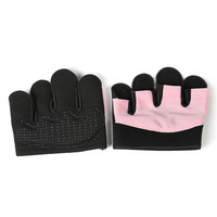 Gants de fitness personnalisés à demi-doigts pour femmes, en tissu antidérapant, respirant, légers, anti-callosités, pour la gym, le Pilates, le cyclisme et les sports