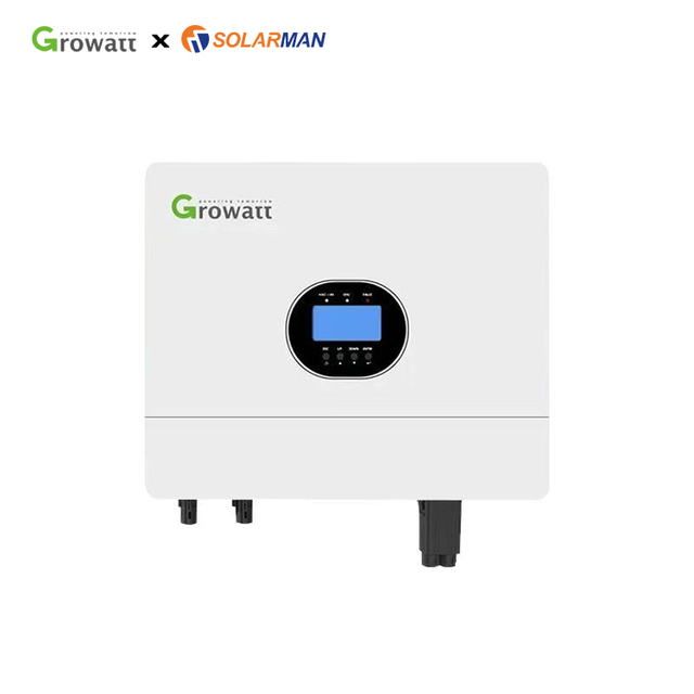 Growatt Off Grid Inverter SPF 6000 ES Plus Single Phase Inverter 6000W 6kw Solar System for Home Use