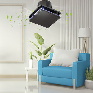 Ventilateur <span class=keywords><strong>d</strong></span>'évacuation <span class=keywords><strong>de</strong></span> <span class=keywords><strong>salle</strong></span> <span class=keywords><strong>de</strong></span> <span class=keywords><strong>bain</strong></span> mural intelligent à LED électrique <span class=keywords><strong>de</strong></span> haute qualité <span class=keywords><strong>avec</strong></span> minuterie, indice <span class=keywords><strong>de</strong></span> protection IPX4, OEM/ODM - Product Image 3