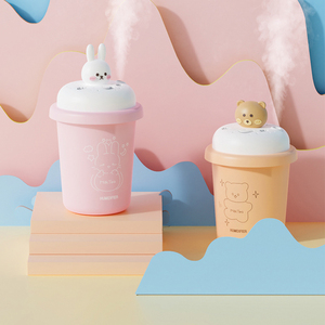 Sản phẩm mới H2O tạo độ ẩm khuếch tán cần thiết xe Máy tính để bàn dễ thương Pet humidificador siêu âm không dây tạo độ ẩm - Product Image 2