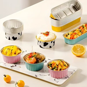 20 Moldes Reutilizables de Papel de Aluminio para Hornear Tedious |   Soportes para Cupcakes y Moldes para Muffins |   Utensilios de Cocina para Repostería de Bodas - Product Image 4