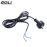 Haute qualité 10A 250V SAA cordon d'alimentation secteur 2 broches prise PC projecteur ordinateur câble d'alimentation australien pour la maison