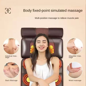 電動マッサージマットレス多機能スマートクッションネックウエストバック脚頸部Vertebra - Product Image 4