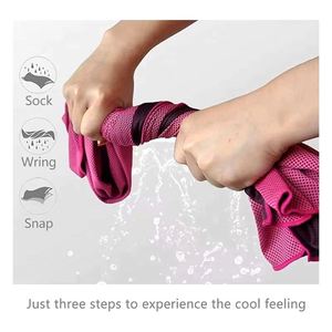 OEM Custom Logo <b>Cooling</b> <b>Towels</b> with Ice Effect for Election Campaign - Product Image 2