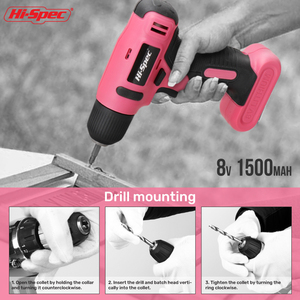 53pcs bảo trì tuốc nơ vít điện thiết lập tay sửa chữa trường hợp màu hồng đa chức năng nhà công cụ thiết lập OEM ODM hỗ trợ - Product Image 3