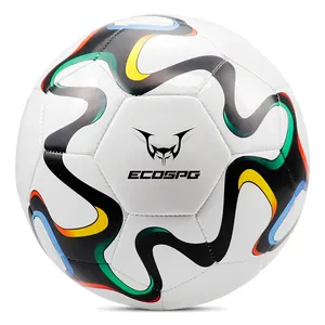 Máquina de costura PU para futebol tamanho 5 Bola de futebol para treinamento de alta qualidade e bom preço