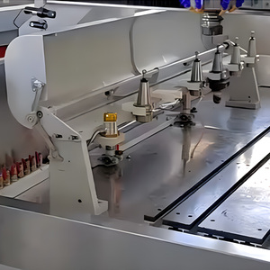 Centre de traitement de pierre CNC RBB HQ-3015ATC avec 12 outils et changeur automatique pour découpe de plans de travail de cuisine, découpe d'évier et gravure de pierres tombales - Product Image 3