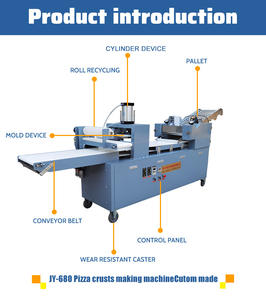 Stretching <span class=keywords><strong>taglio</strong></span> ex <span class=keywords><strong>Pizzeria</strong></span> attrezzature linea <span class=keywords><strong>di</strong></span> produzione espresso macchina per fare Pizza pane automatico macchina per Pizza - Product Image 4