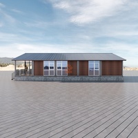 Maison préfabriquée en conteneur de 40 pieds, sur mesure, 3 ou 4 chambres, villas préfabriquées de luxe