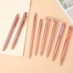 Custom Exquisite Combination Set <b>Ballpoint</b> <b>Pen</b> Rose Gold <b>Ballpoint</b> <b>Pen</b> Set Crown Diamond <b>Pen</b> - Product Image 2