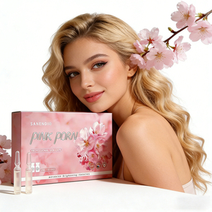 Suero Rosa PDRN OEM con Péptidos, Antienvejecimiento, Rejuvenecimiento de la Piel, Hidratación Profunda, Reafirmante, Estimulante de Colágeno, Reparador, Iluminador e Hidratante - Product Image 2