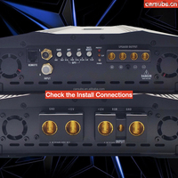 Amplificateur de subwoofer de voiture brésilien 1 Ohm stable, 18K, pleine gamme, RMS 18000W, SPL, basses puissantes, monobloc, classe D