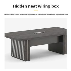 Table <span class=keywords><strong>de</strong></span> bar simple et moderne <span class=keywords><strong>de</strong></span> 2.8 mètres/4:6 mètres <span class=keywords><strong>de</strong></span> long, table <span class=keywords><strong>de</strong></span> salle <span class=keywords><strong>de</strong></span> conférence spacieuse pour plusieurs personnes - Product Image 6