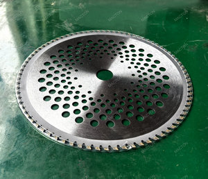 2026 10inch 255mm 80T 60T Brush Circular <b>Saw</b> Blade for Grass Manual <b>Powered</b> Alloy Compatible Backpack/Side Hanging Lawn Mowers - Product Image 4