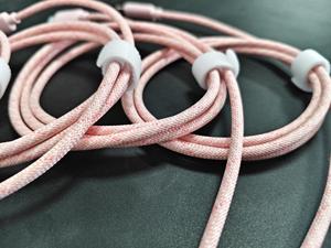 <span class=keywords><strong>Cable</strong></span> Tipo-C de Carga Rápida PD de 20W, 1M, Blanco, Trenzado de Nailon, para iOS y Android, con Conductor de Cobre Puro - Product Image 4