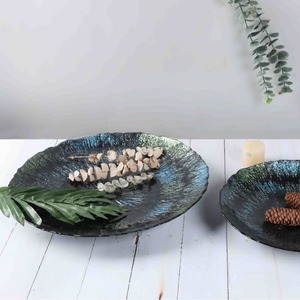 طقم عشاء ريترو نمط الفاكهة وجبة خفيفة تقديم الزجاج لعشاء الزفاف في الفندق - Product Image 1
