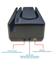 Lecteur de chèques MICR multifonction haute efficacité FUWEI MICR1250, norme ISO1004/E13B, alimentation 23,56 cm/s, équipement financier