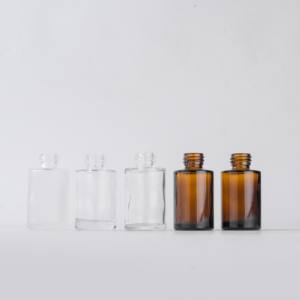 Wholesale 5-100ml Clear <b>Glass</b> Serum Bottles Luxury Dropper <b>Containers</b> <b>for</b> Essential Oil Cosmetics - Product Image 3