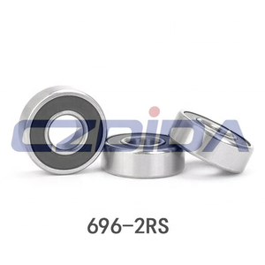 ตลับลูกปืนเม็ดกลมร่องลึก696RS 696ZZ ขนาด6X15X5มม. <span class=keywords><strong>696</strong></span> - Product Image 2