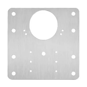 304 stainless steel hinge fixed plate common cabinet door