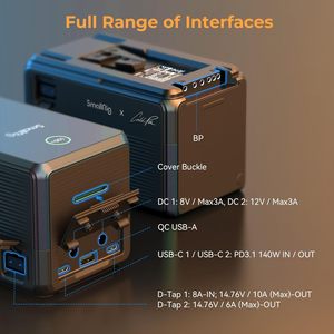 Batería SmallRig X Caleb Pike VB212 V-Mount de 14400mAh para Cámara, Videocámara y Luz de Video - 4293 - Product Image 3
