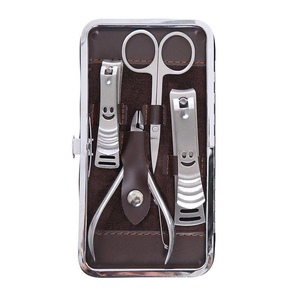 OEM Professional Manicure Set 12-Piece <b>Nail</b> <b>Tools</b> Hand Foot Facial Care Grooming Kit Stainless Steel Durable & Portable - Product Image 2