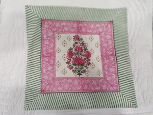Sábana Plana de Algodón Estampada a Mano, Transpirable, para Hogar, Hotel, Dormitorio, Decoración Textil Tradicional - Product Image 3