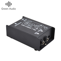 Boîte DI audio passive GAZ-DI1, faible bruit, DI pour guitare basse, convertisseur audio monocanal, polyvalent